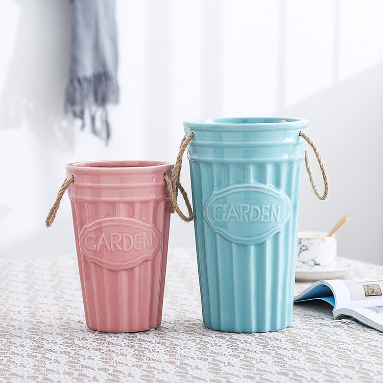 Twine vase undefined