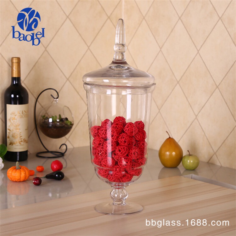 ثلاث قطع من إناء زجاجي شفاف Specification image