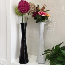 BBGLASS black glass vase BB040-40TW