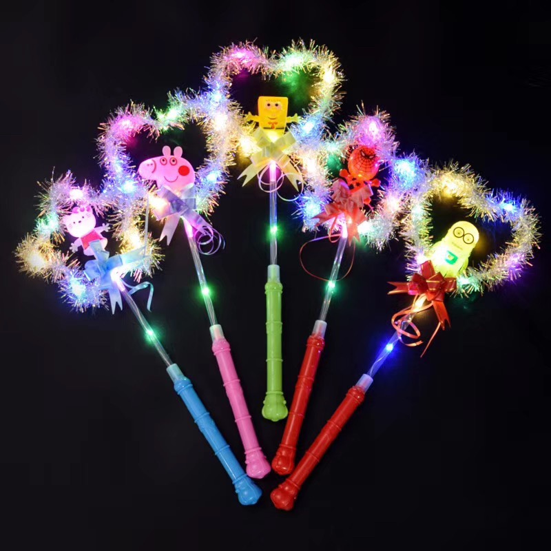 Rain handle light stick light toy