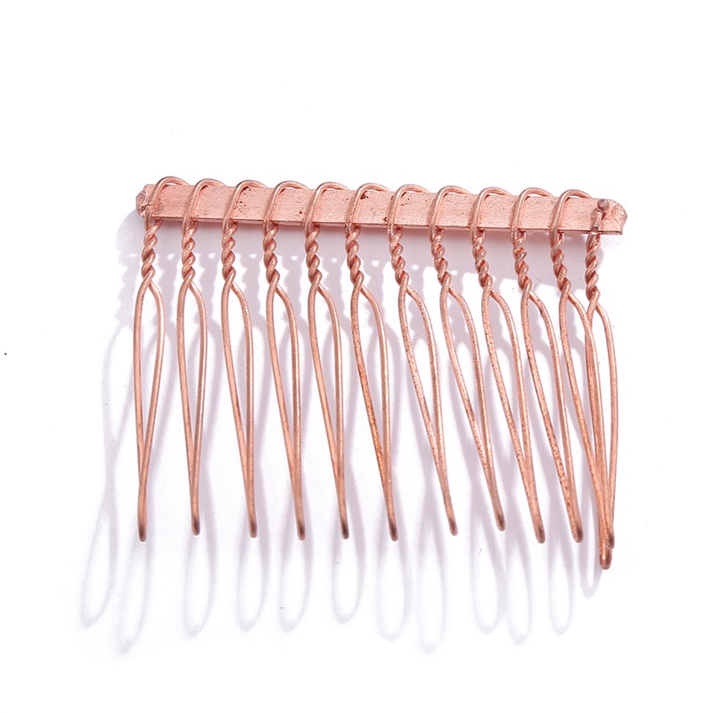 12-tooth manual comb red thumbnail