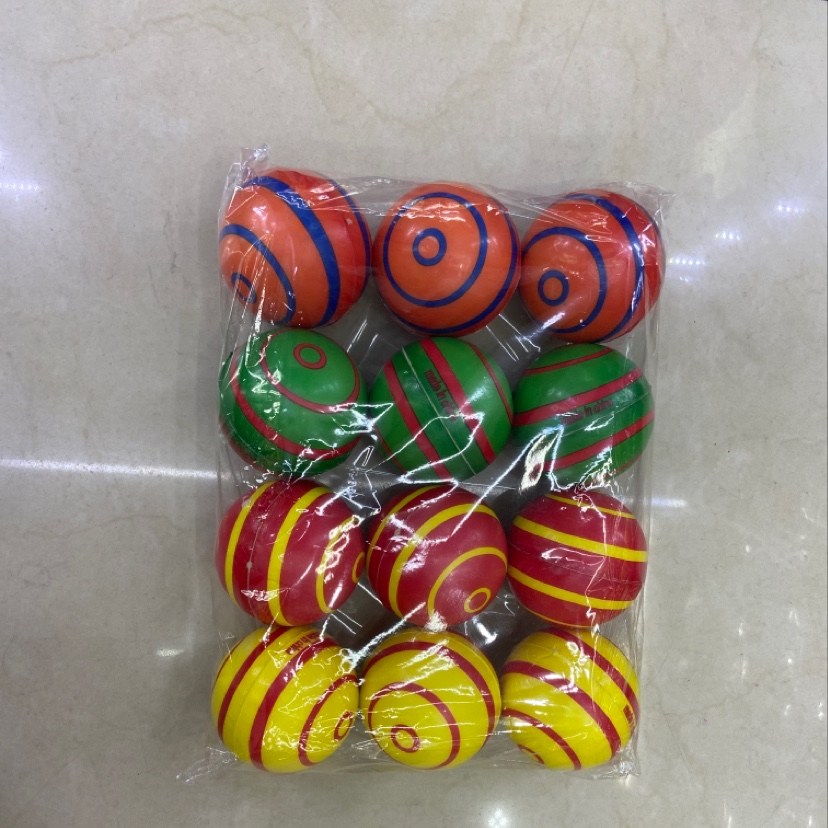 7-6 كرة لولبية ملونة من طراز Pu