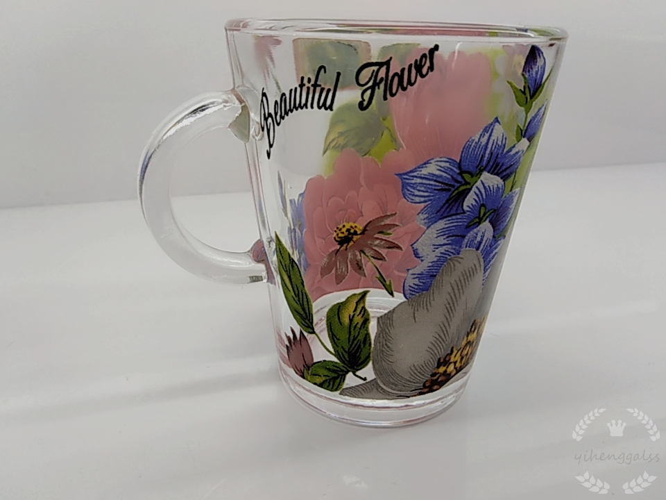 Factory direct sales of conical cups with decals and handles Application Scenario