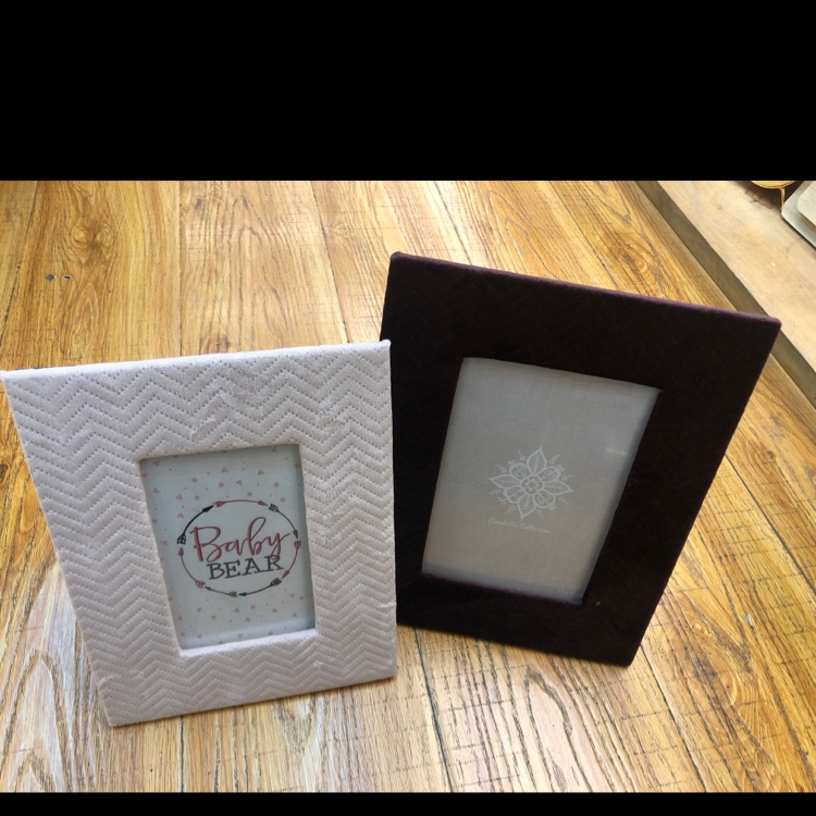 绒布北欧文艺复古小号相框产品图