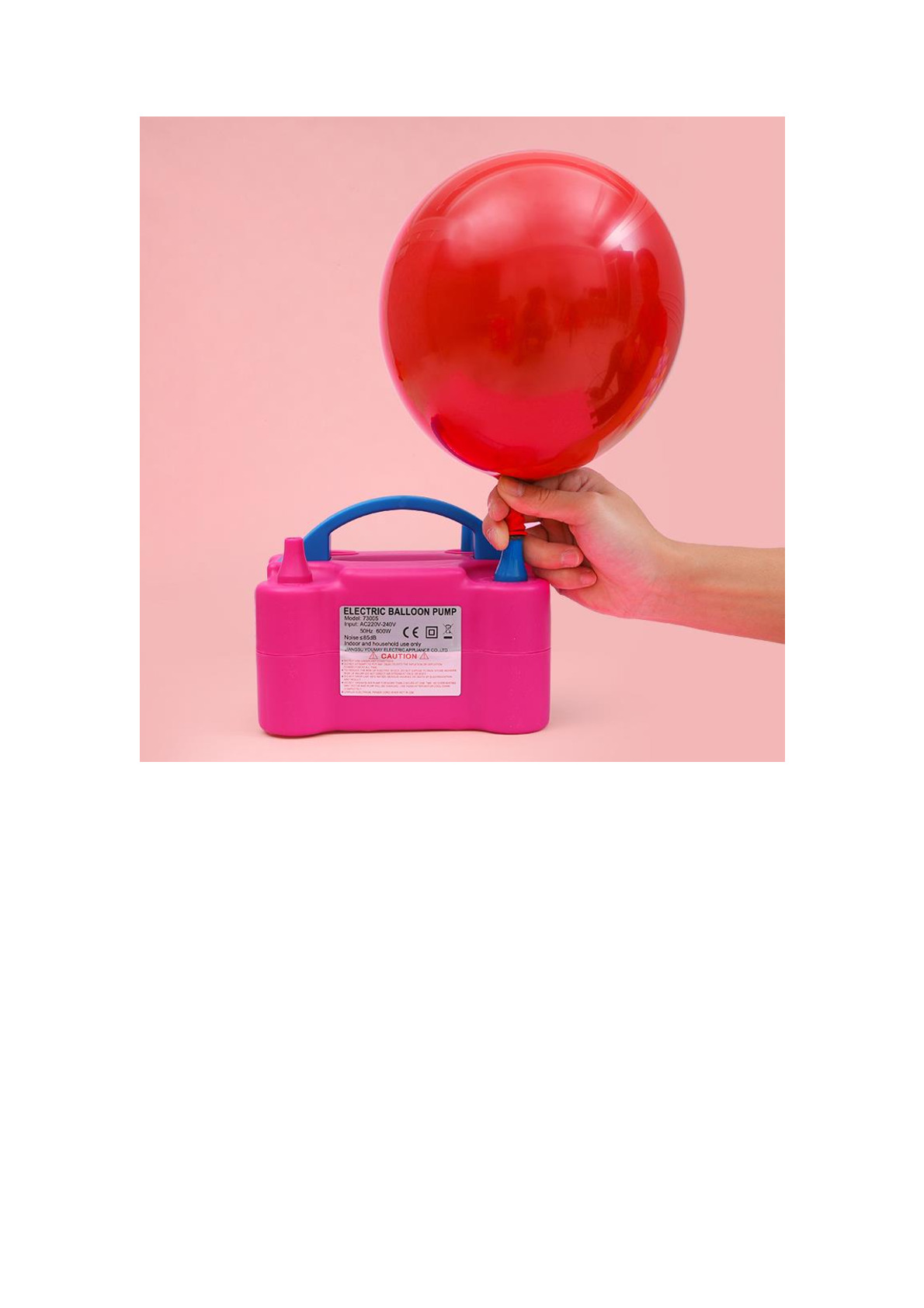 电动打气 吹气球充气泵电动气筒充气机打气球工具气球机打气机1详情1