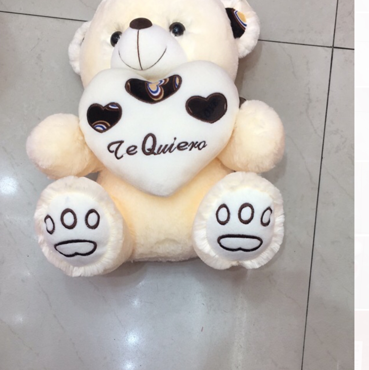 毛绒玩具抱心熊公仔玩具生日礼物 21