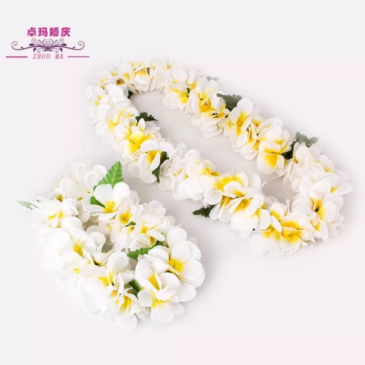 夏威夷花环彩条派对装饰节庆派对用品批发17