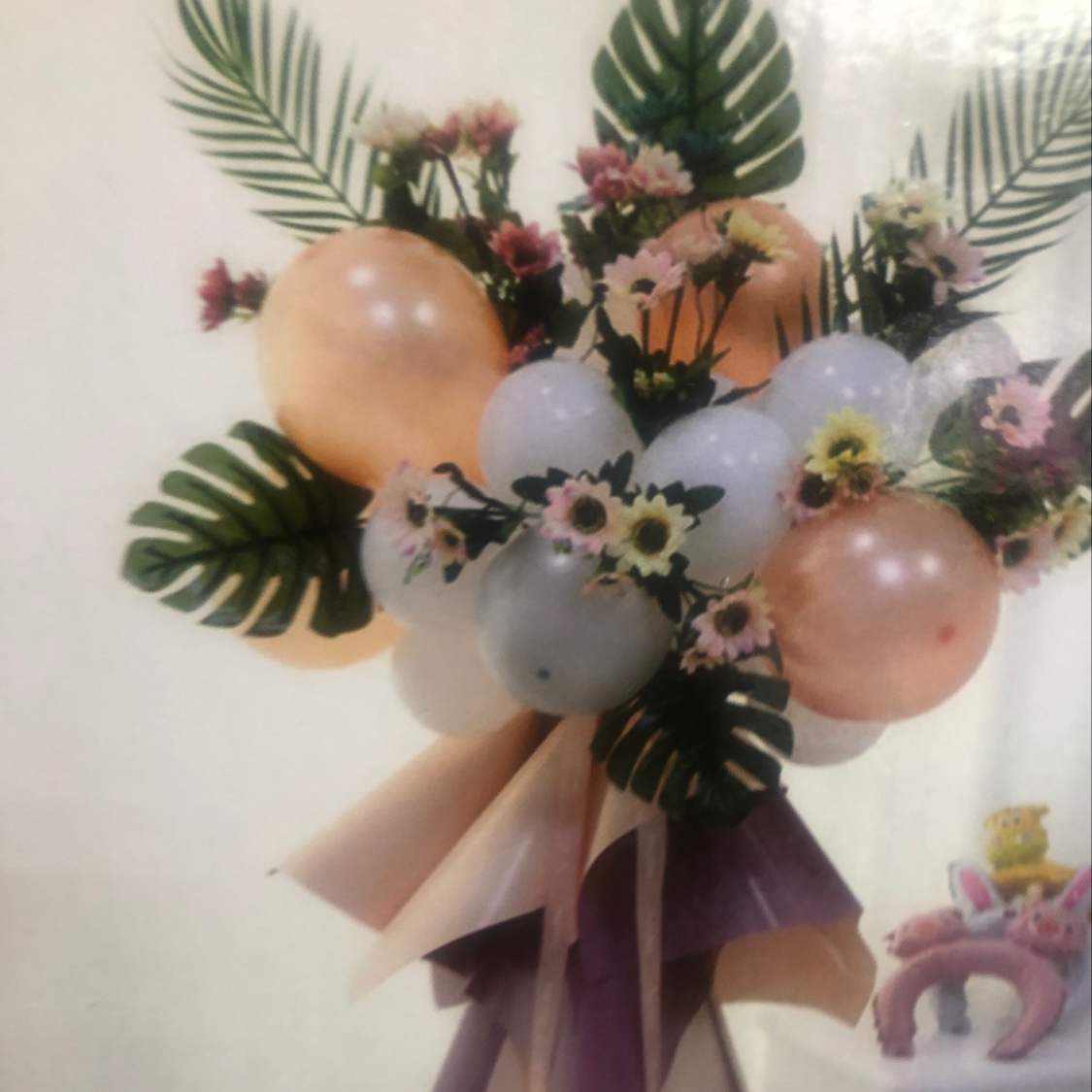 Balloon flower stand Specification image