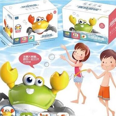 萌萌螃蟹益智类动物类玩具模型