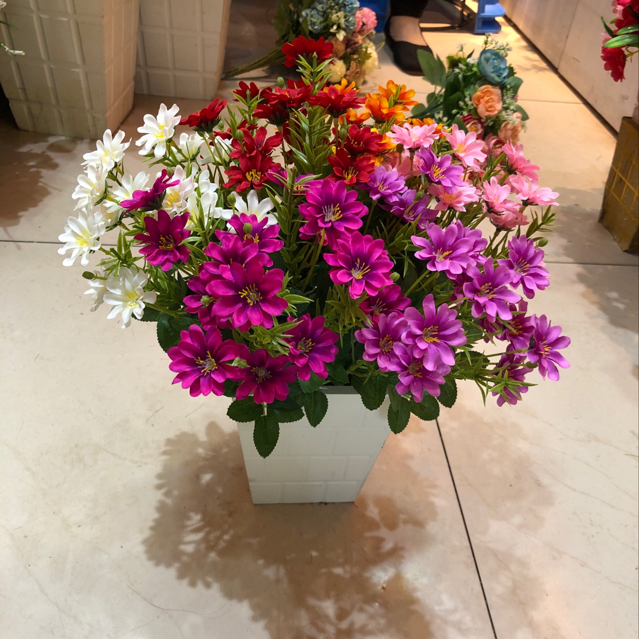 Simulated jasmine flowers 5 jasmine flowers eternal flowers thumbnail
