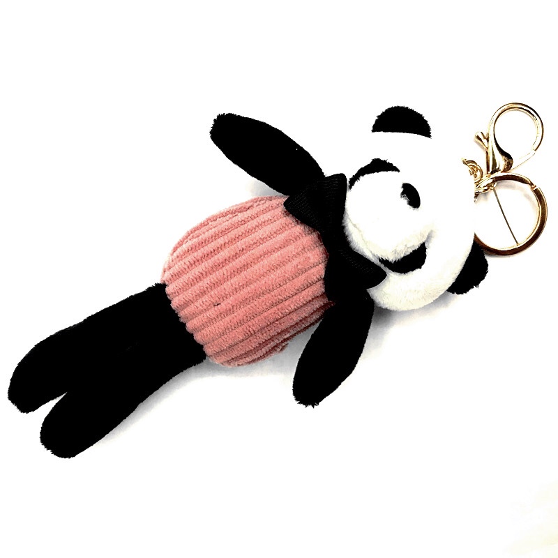 Explosivo peluche bondadoso 18cm panda llavero bolsos nuevos colgantes ropa accesorios bouquet caja de regalo pequeños regalos ofertas Item Picture