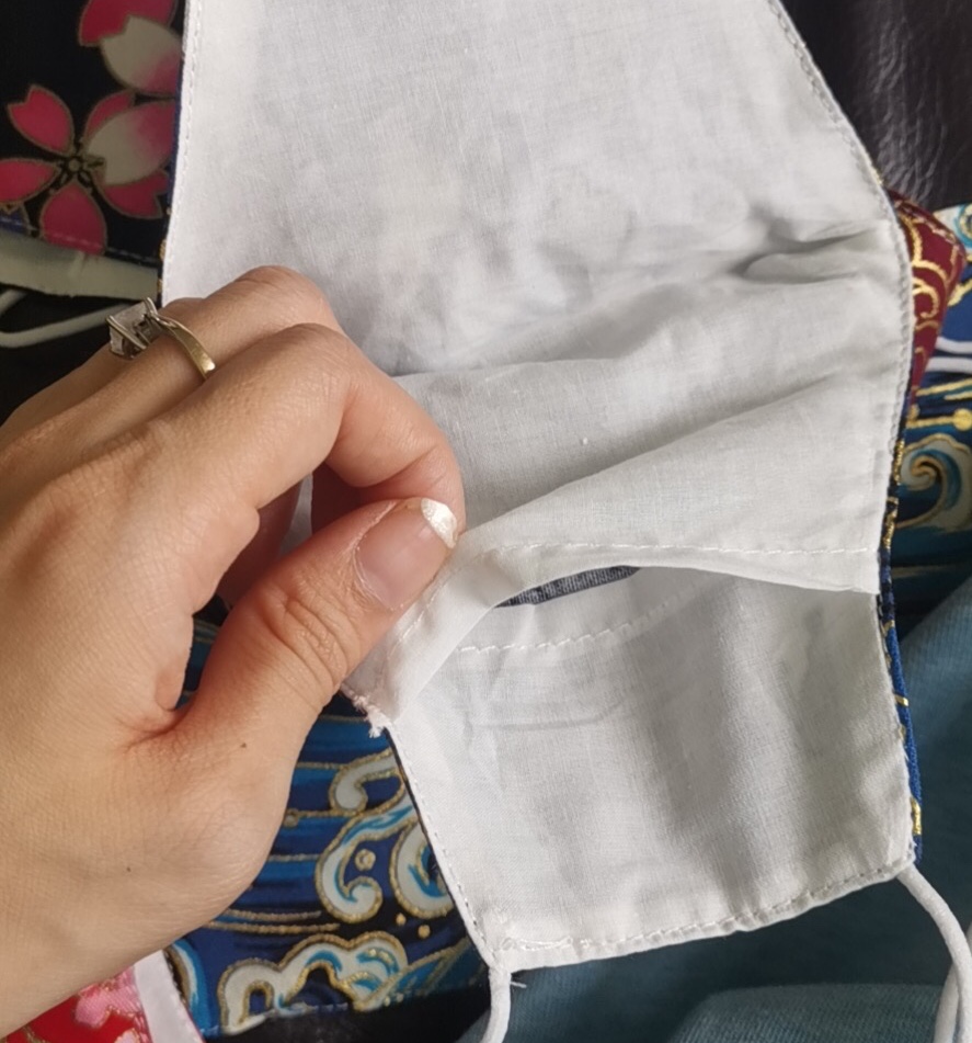 Cotton Mask Can Be Put Filter, Printing ➕ Hot Stamping Oh ~ Texture Is Very Good! Documents Are In Order! 【 Foreign Trade 】 Item Picture