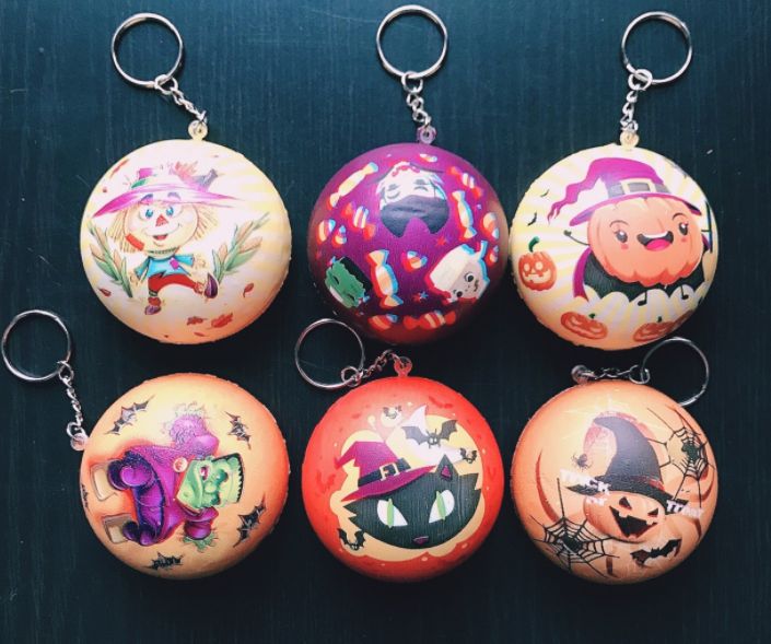 Squishy is slow to rebound and release pressure to release the new Halloween steamed buns, which are sold by PU Hai Toys in cross-border domestic sales thumbnail