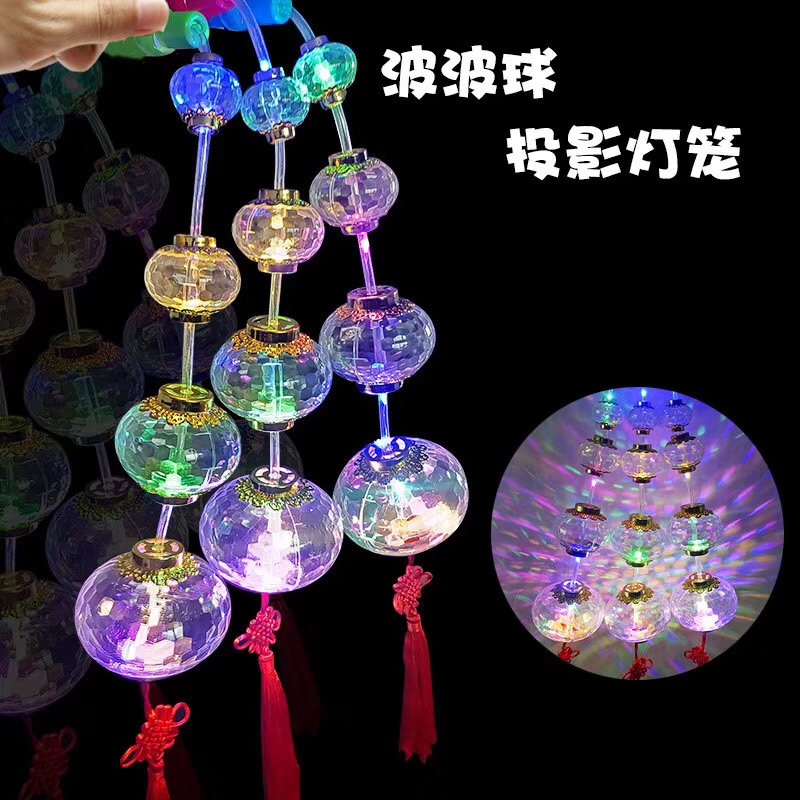 发光灯笼串
