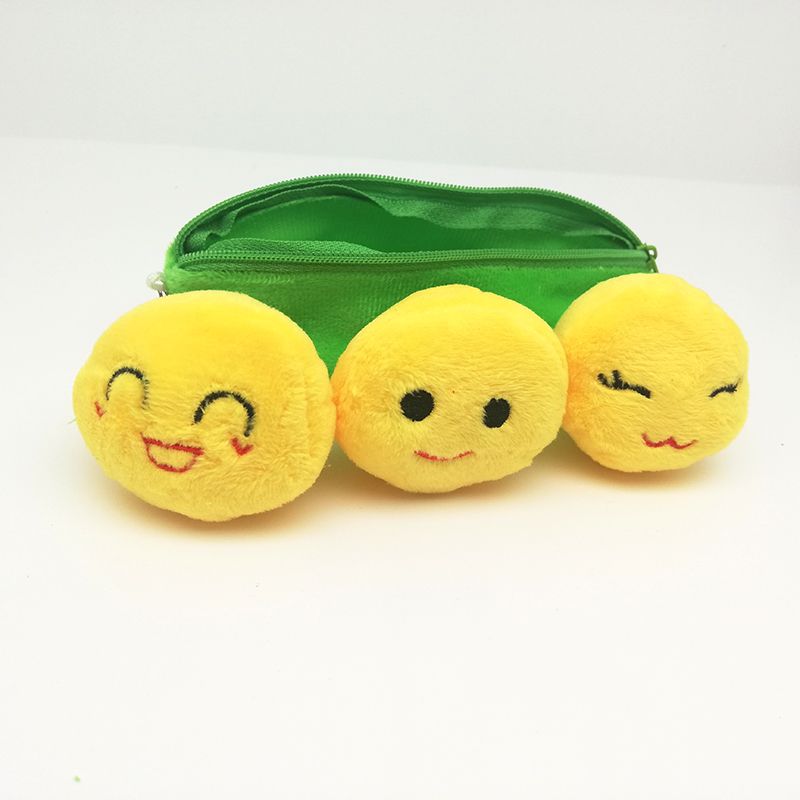 Cartoon toy mini plush pendant pod cute toy bag car keys pendant wedding gifts