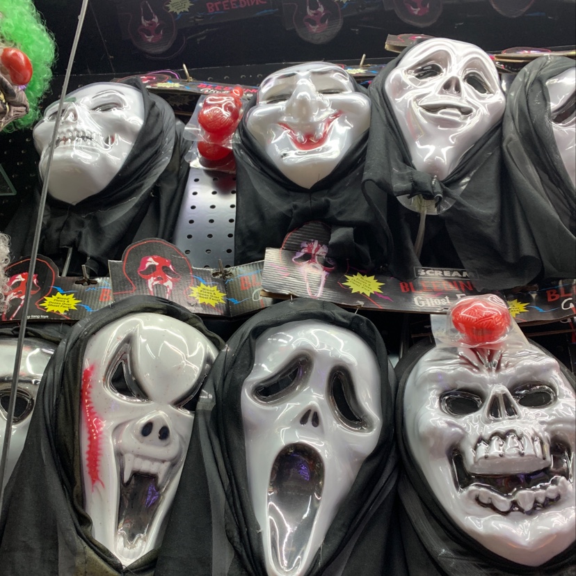 万圣节面具，流血面具产品图