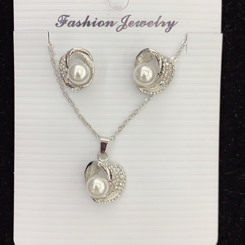 新款韩版水钻珍珠套装，结婚套装-1116