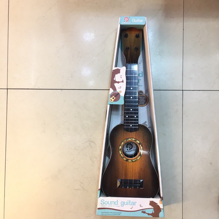仿真2銅2钢四弦可弹奏中号吉他🎸