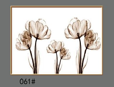 Nordic Living Room Dining Room Sofa Background Decorative Painting Landscape Painting Hanging Painting Three Couplets undefined