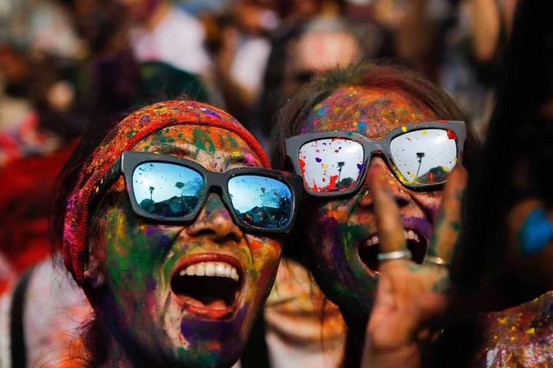 彩色玉米粉 礼花 40cm 透明管 彩跑粉 狂欢节 万圣节 适用于各种狂欢节日白底实物图