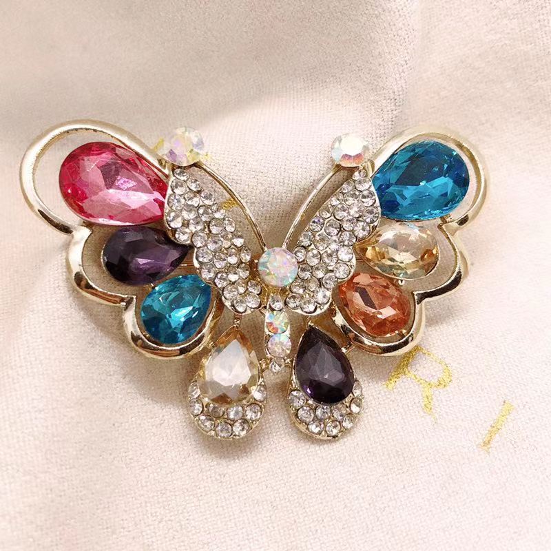 Stylish everything rhinestone brooch thumbnail