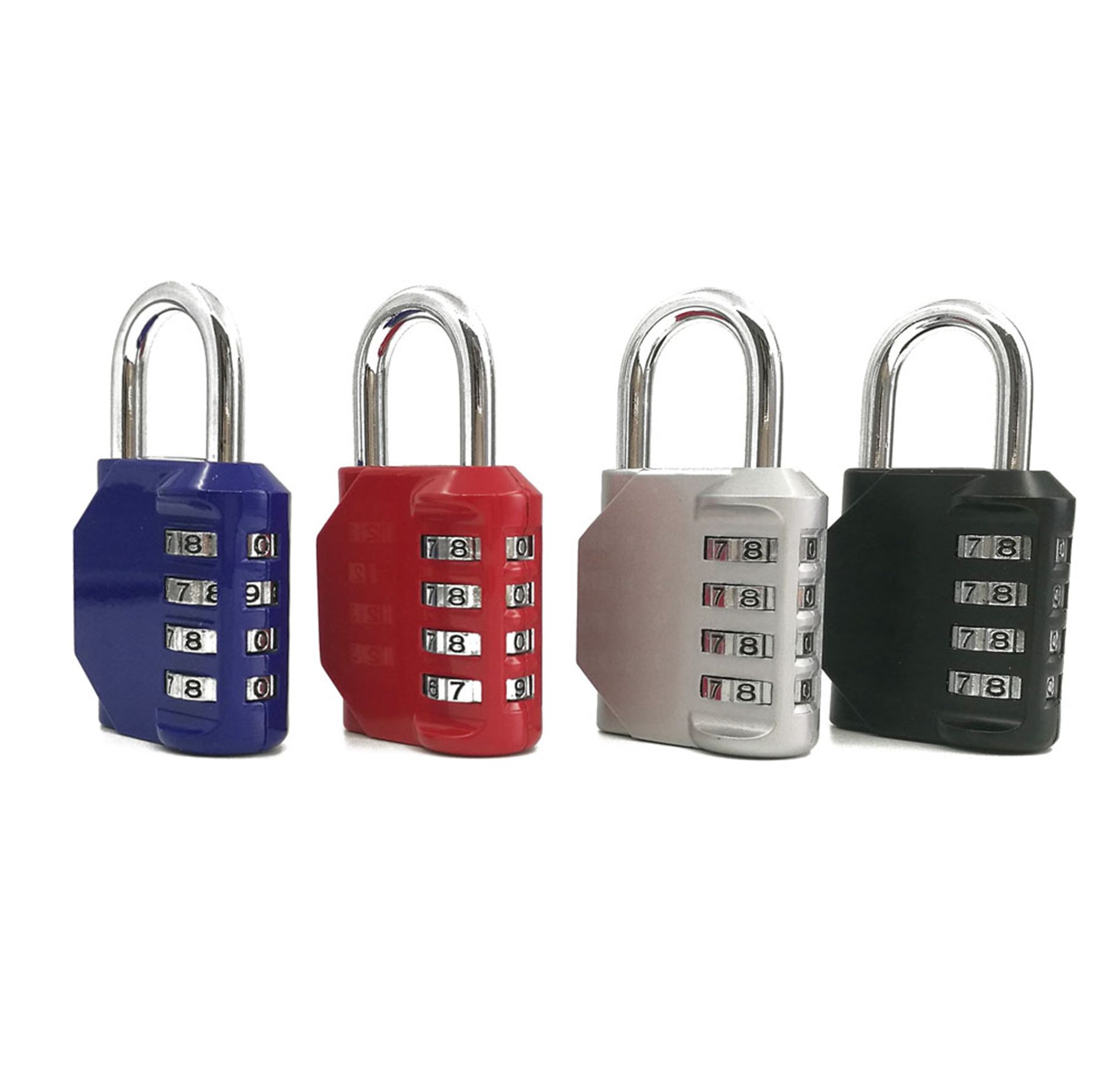 CH-604 大号4位数字机械密码锁健身房柜子箱包密码挂锁
