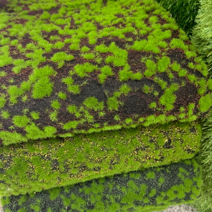 植绒草坪/假草坪/室内装饰草坪产品图