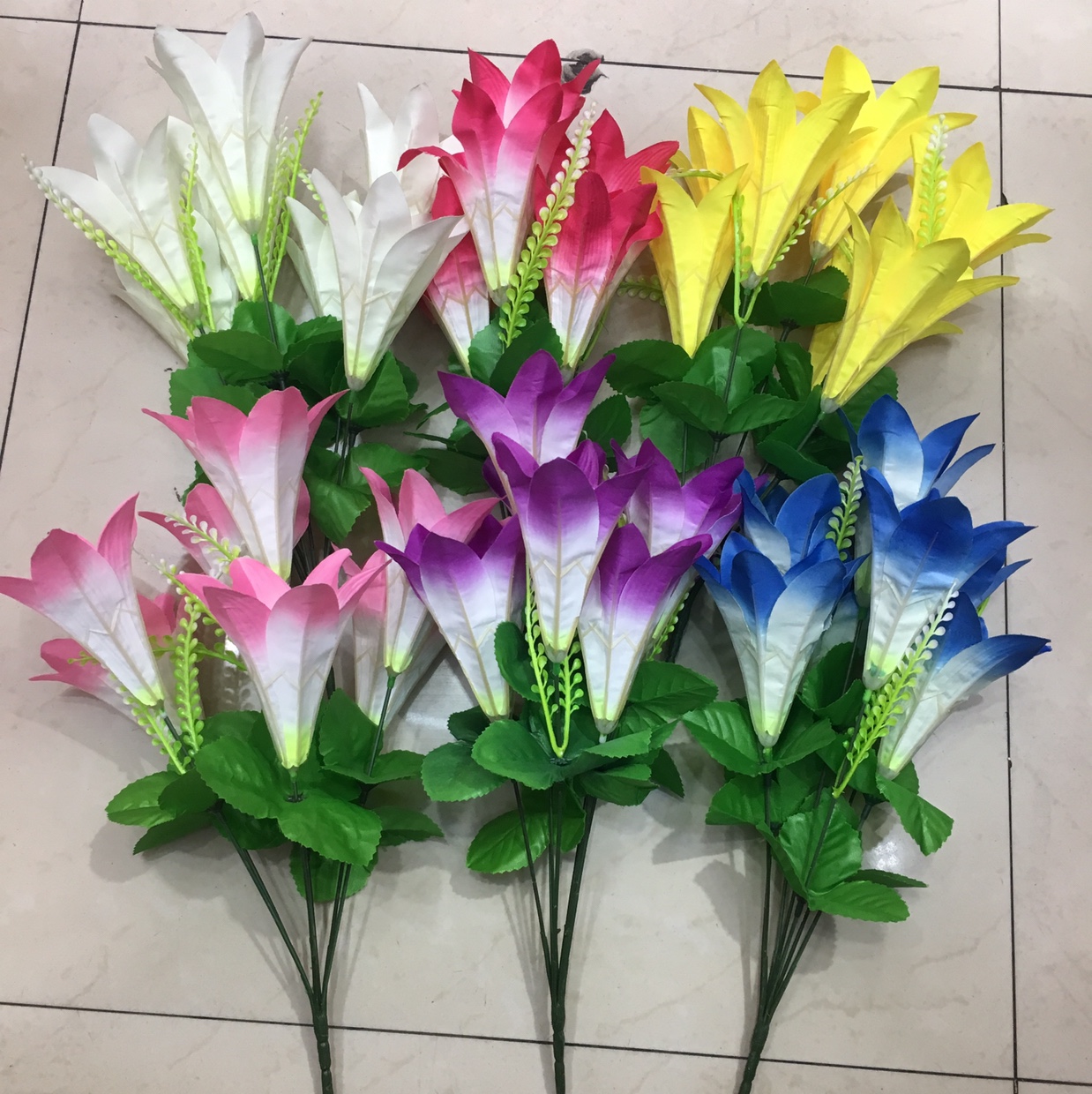 7 Dripping Lilies