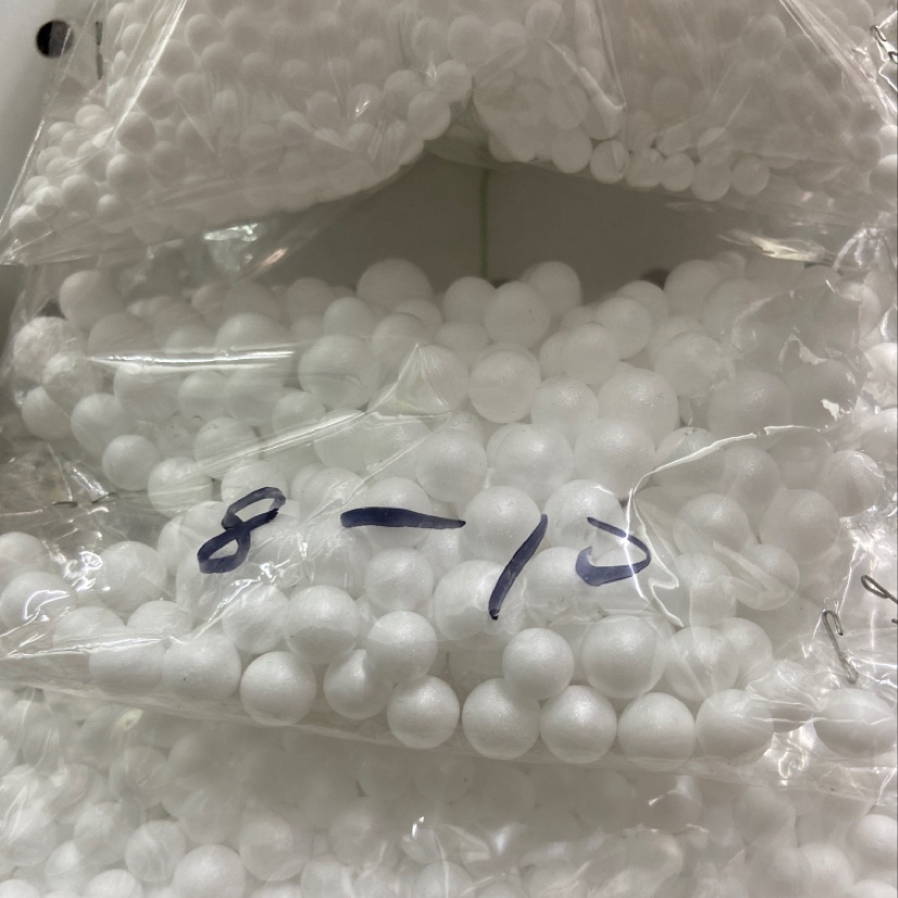 8-10 foamed granules white thumbnail