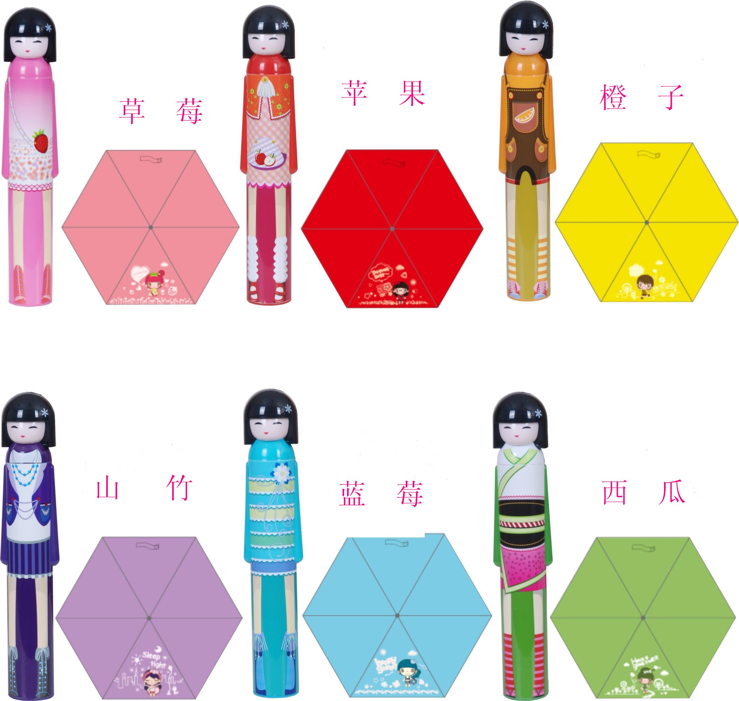 玫瑰花伞，瓶装伞详情图9