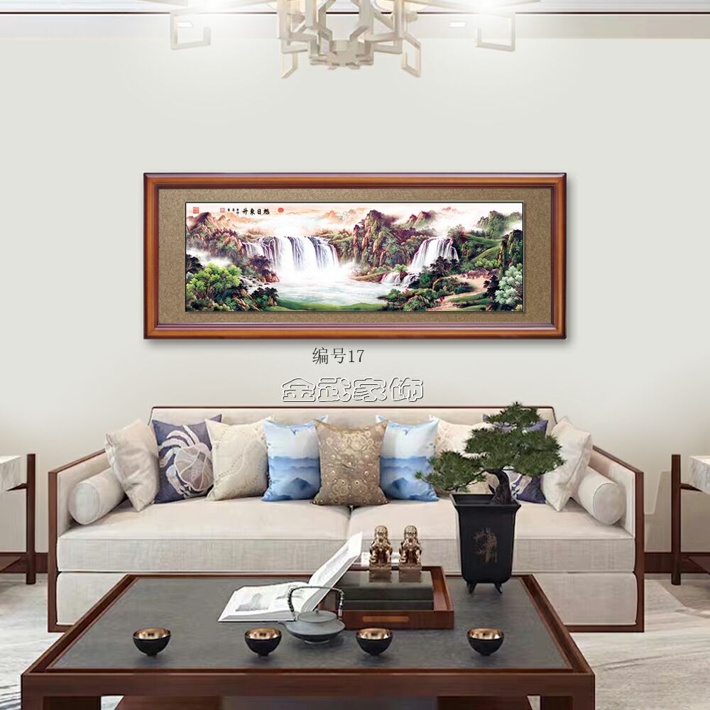 Chinese Home Decoration Seven Color Baking Paint Bronzing Craft Office Hotel Opened Qiao Move To Celebrate The Wedding Gift Classical Large Plaque undefined