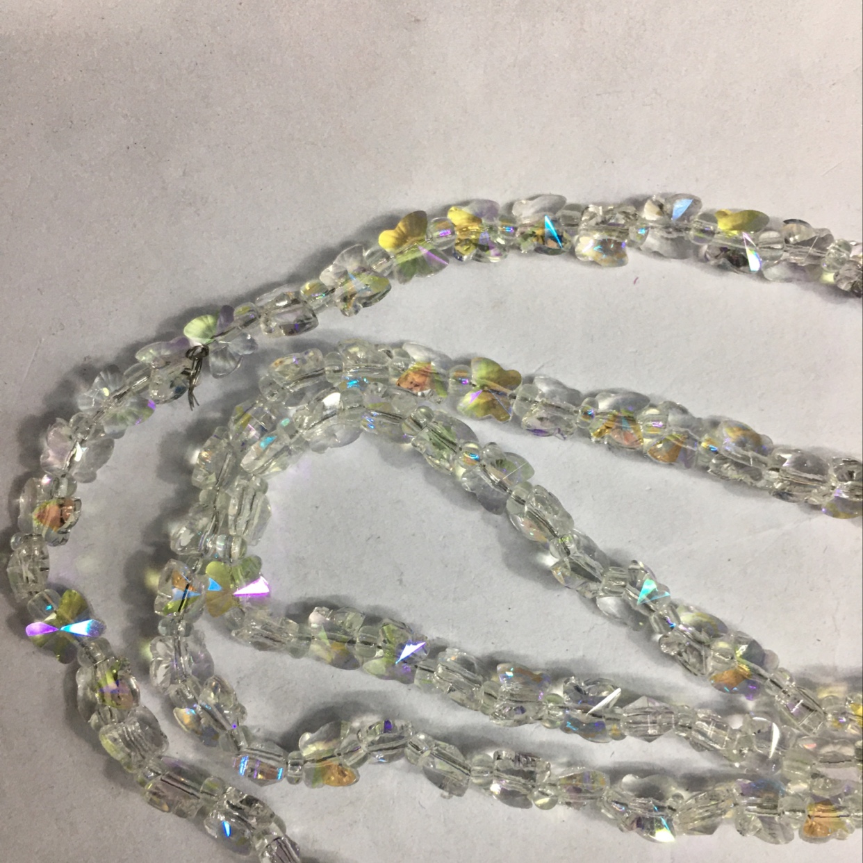 Crystal beads bracelet multiple colors thumbnail