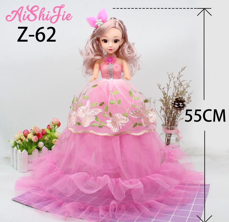 Factory direct 55CM embroidery bilateral leaf Luo Li music singing Barbie dolls girls toys birthday gifts thumbnail