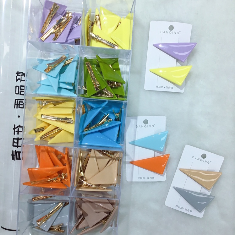 轻熟风三角鸭夹头绳发饰发夹头绳女夏季气质高档头绳