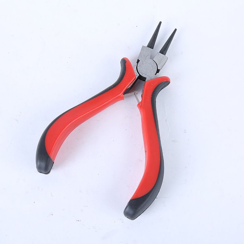 厂家直销家用多功能钢丝钳老虎钳平口钳五金工具批发红柄双元钳