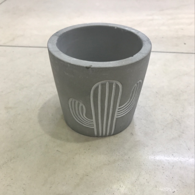 Direct sales of cement engraved succulent plant flowerpots from the manufacturer