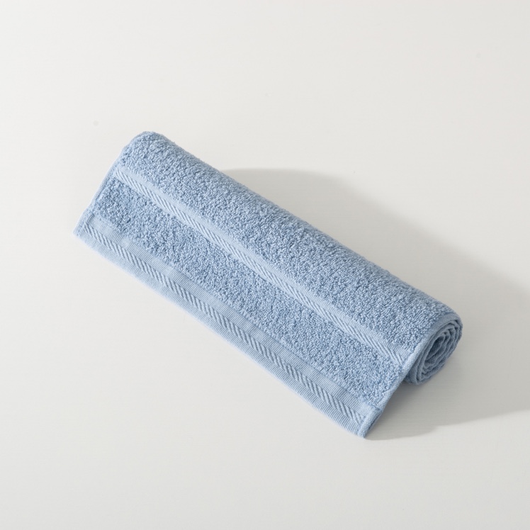 Solid color home high-end plain towel, household face wash and bath towel, all-cotton Morandi towel Specification image