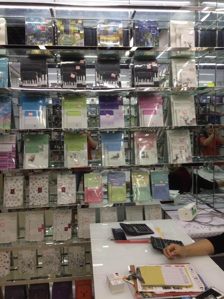 Back to school stationery kit with notepads and notebooks