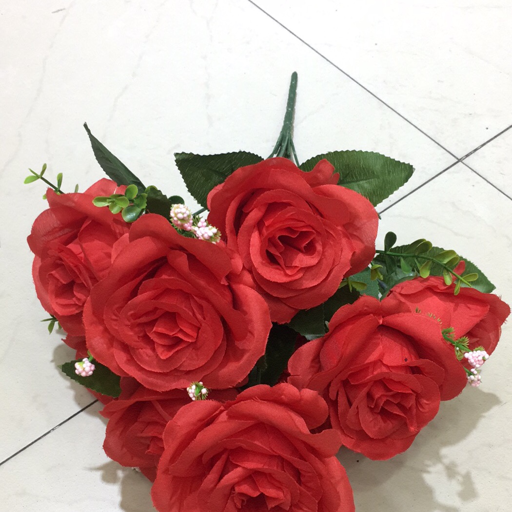 Nine Happy Roses