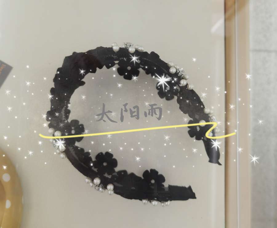 Clothing accessories, packaging materials, handicrafts, craft accessories, clothing accessories, sunrain ornaments and accessories details Picture