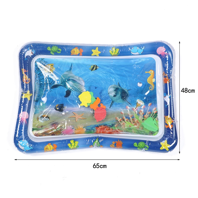 pvc children's ocean inflatable patting pad crawling toy Crawling tool patting undefined