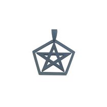 A hexagram pendant