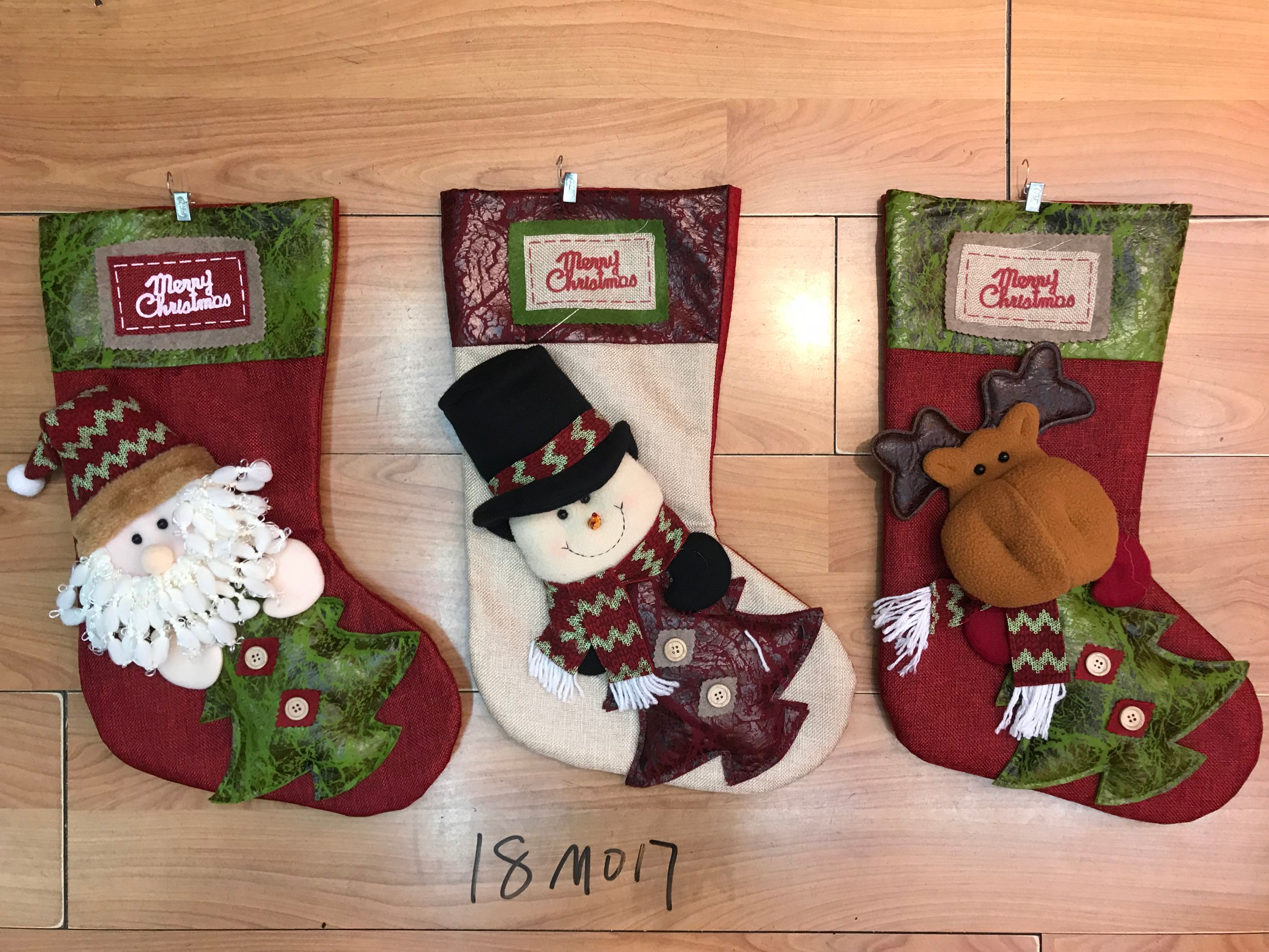 Calcetines de dibujos animados de navidad calcetines de decoración de navidad calcetines de regalo de navidad calcetines de navidad decoración de hombre de nieve deer calcetines 11