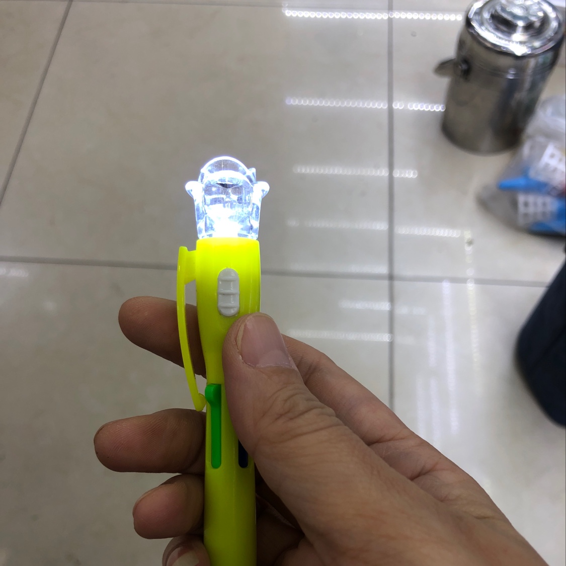 Flashlight Multi-Function Pen Specification drawing
