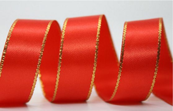Features Pop Gold Rim (Silver Border) Ribbon Specification drawing