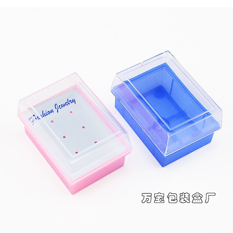 Low profit small size plastic earrings, earring boxes, gift boxes, jewelry boxes, jewelry boxes, wholesale