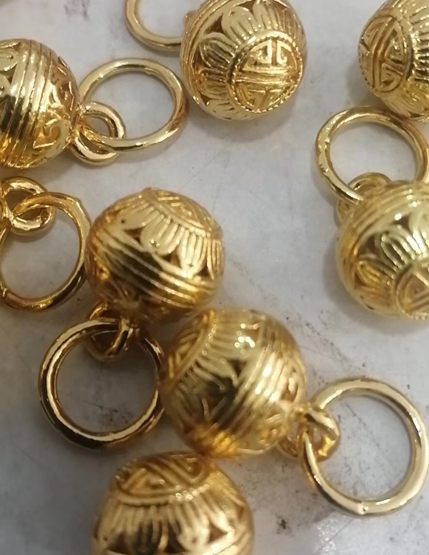 Ruyi da anillo, aleación hueca, uso botón, pulsera, etc