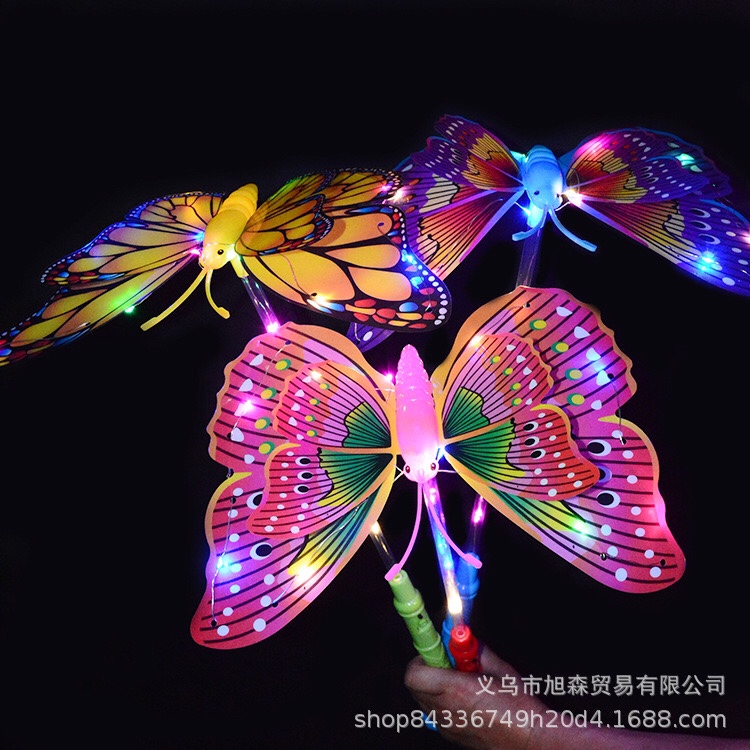 发光玩具/发光蝴蝶/发光魔法棒产品图