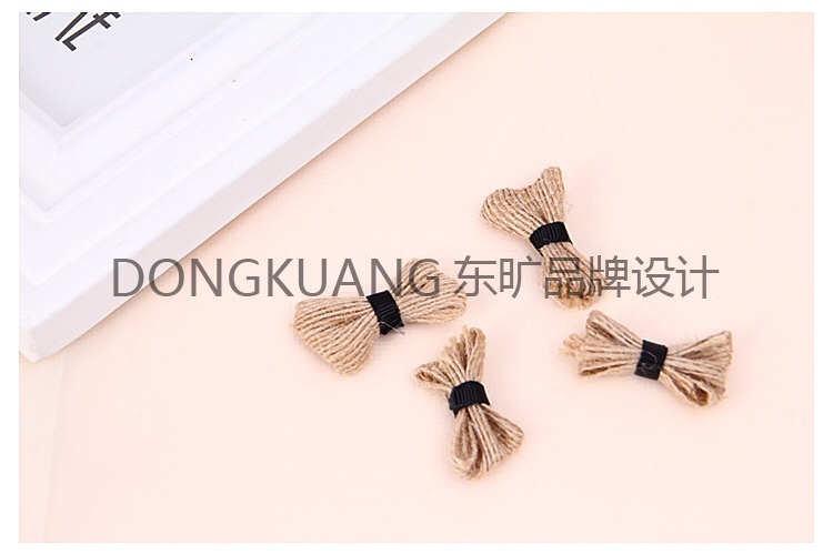 Hemp ribbon bow thumbnail