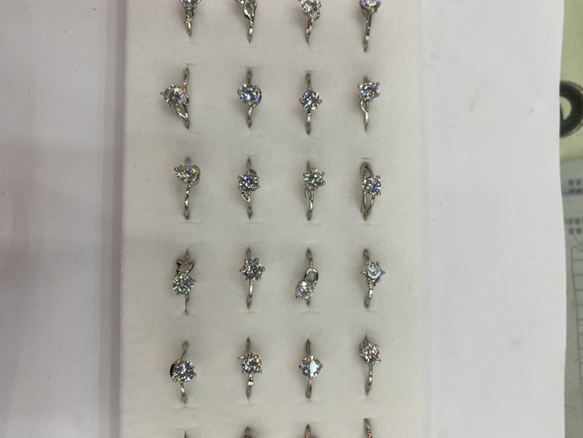 Big 硞 shi bao cang color female fashion joker ring